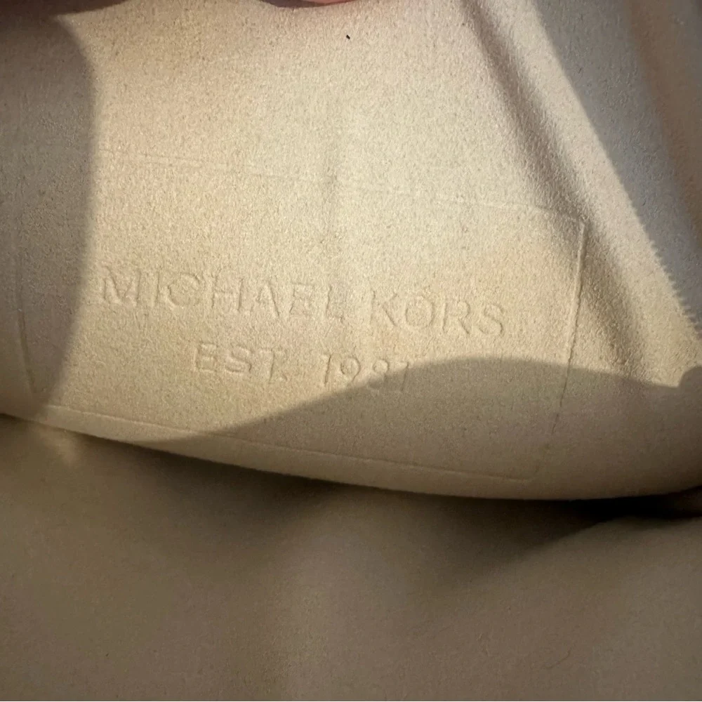 Michael Kors Purple Padded zip around iPad holder